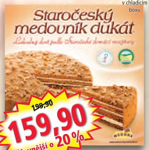 Staročeský medovník dukát