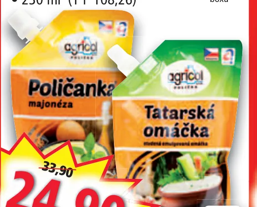 Agricol Tatarská omáčka / Majonéza