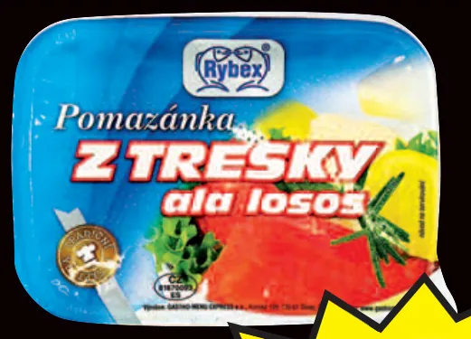 Rybex Pomazánka z tresky à la losos
