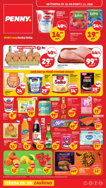 Titulní strana letáku Penny